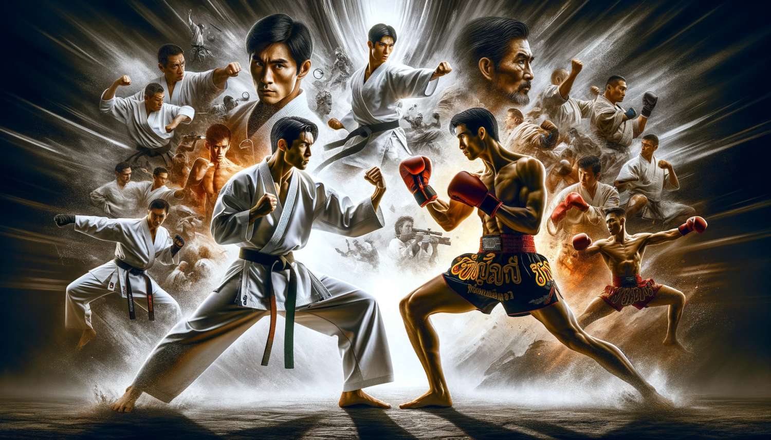 rivalite Muay thai vs karate